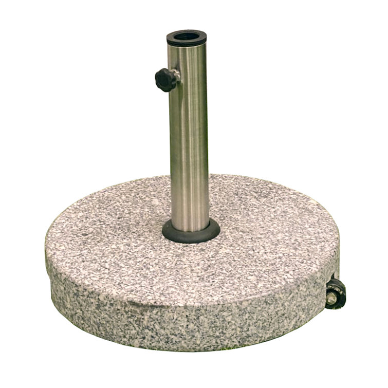 Dakota Fields Armelo 30kg Stone Free Standing Umbrella Base Wayfair.co.uk
